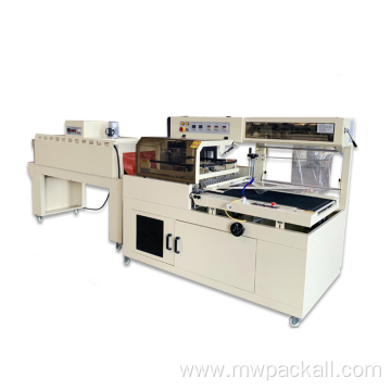 boxes wrapped pe film shrink wrapping machine